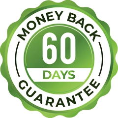 60 day money back guarantee