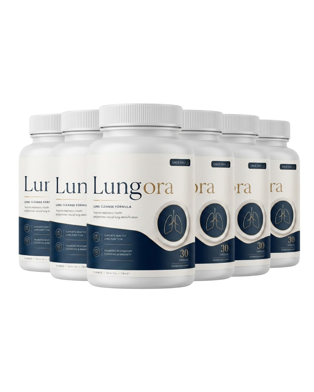 Six bottles of Lungora